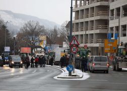 Unangemelde Strassenblockaden In Jena 25